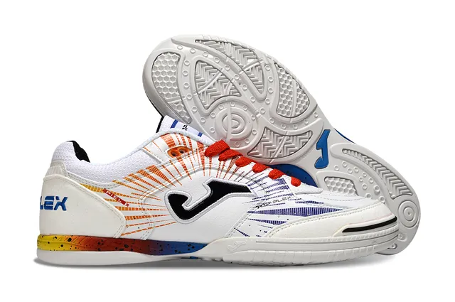 Joma Top-Plex White Blue Synthetic Upper Sneakers