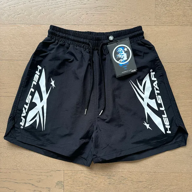 Hellstar Graphic-Print Crewneck T-Shirt and Drawstring Shorts Casual Set