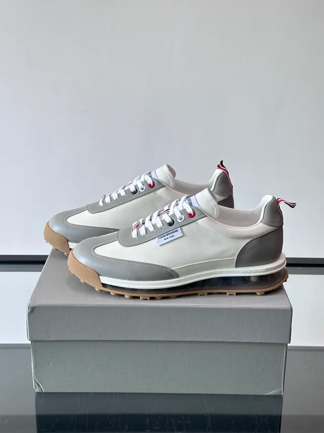 Thom Browne Air Runner White Gray Gum Lifestyle Sneakers
