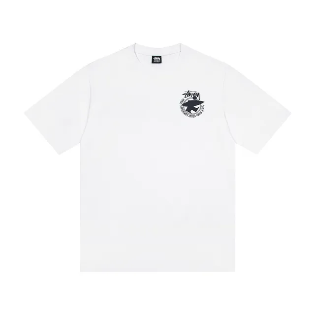 Stussy Circle Logo Graphic T-Shirt