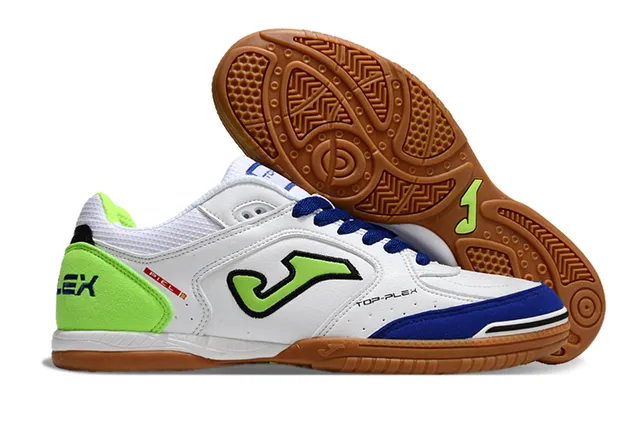 Joma Top-Plex White Blue Synthetic Upper Sneakers
