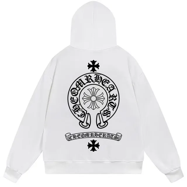 Chrome Hearts Crest Graphic Black Hoodie