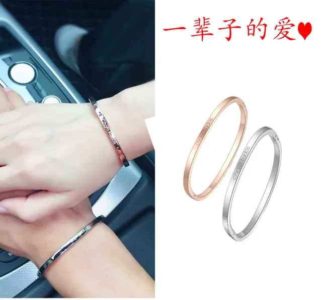Calvin Klein Minimalist Engraved Silver-Tone Thin Bangle Bracelet