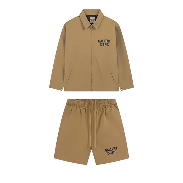 Gallery Dept Coach Jacket Beige Outerwear