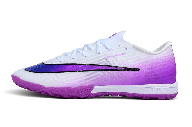 Nike Flyweave Ultra Purple White Upper Gradient Indoor Soccer Shoes