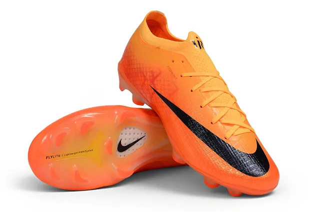 Nike Phantom GT Atomknit Orange Black Firm-Ground Soccer Shoes