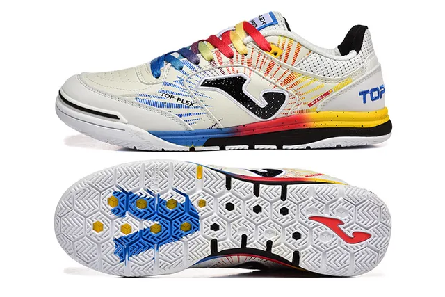 Joma Rebound Multicolor Black Geometric Color-Blocked Upper Synthetic Mesh And TPU Overlays Sneakers