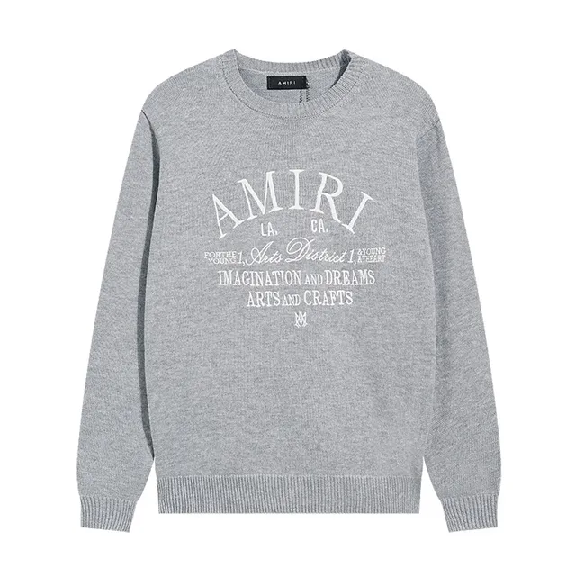 Amiri Graphic-Print Crewneck Sweater