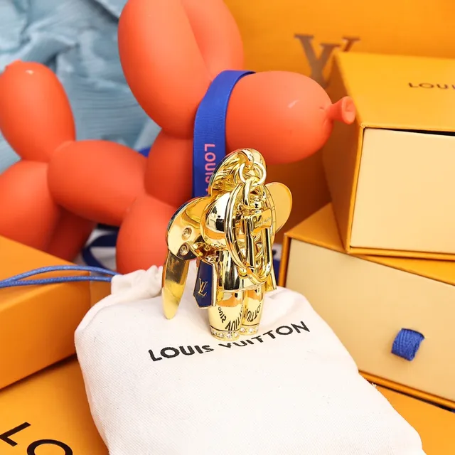 Louis Vuitton Blue Gold Enamel Flower Motif Crystal Pavé Center Handbag