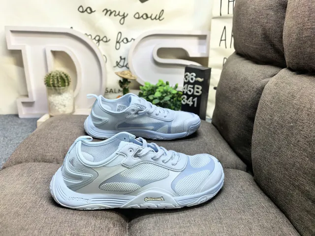 Salomon Gray White Mesh And Synthetic Overlay Upper Sculpted Wavy Midsole Lifestyle Sneakers