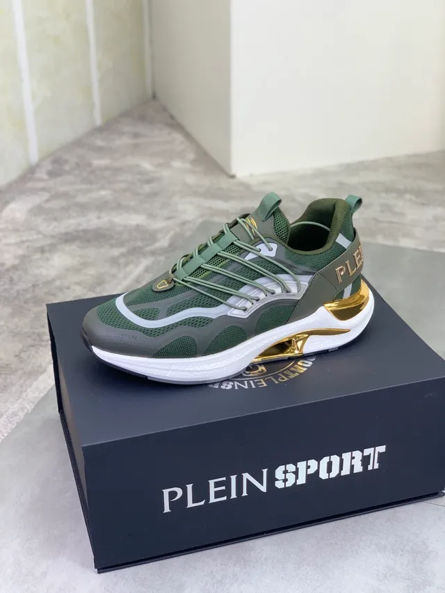 Philipp Plein Airpressure Gen.K04 Olive Green Lifestyle Sneaker