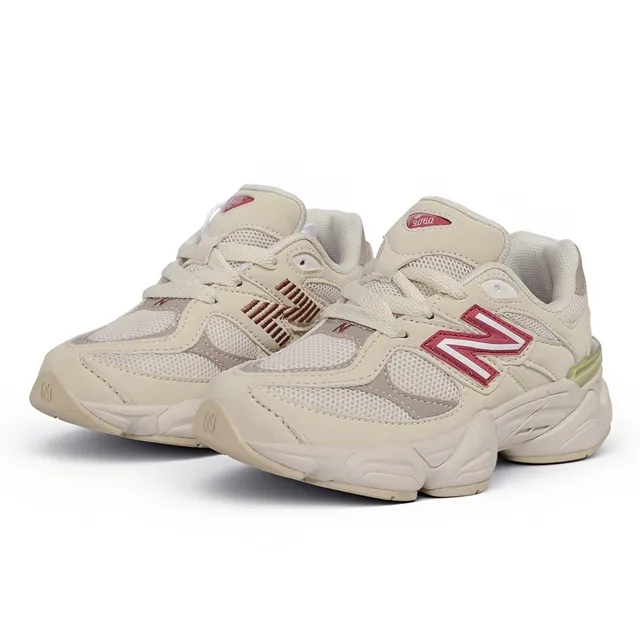 New Balance 9060 Pink Mauve Chunky Sneakers