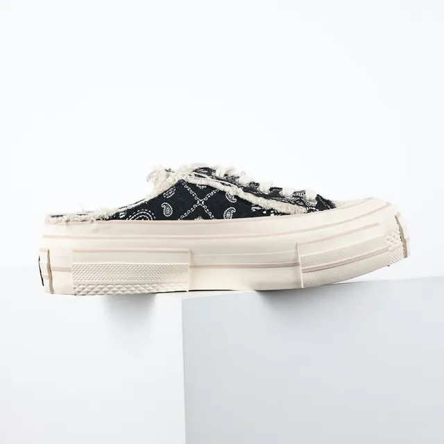 Converse Bandana-Print Platform Mule Sneaker