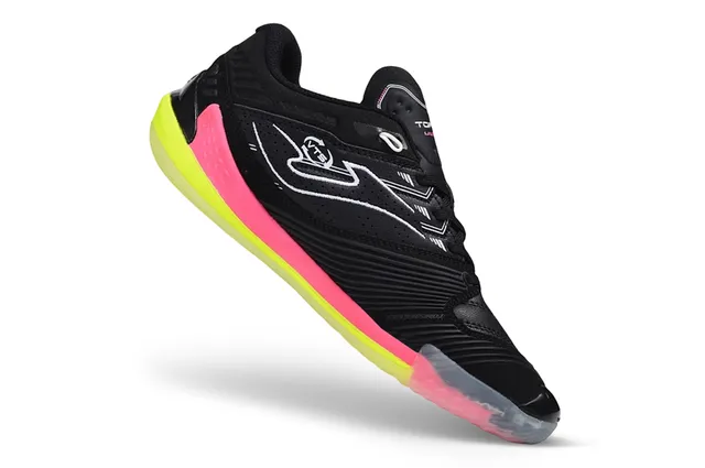 Joma TOP-FLEX Ultimate Black Pink Performance Silhouette Synthetic Mesh And Overlay Upper Lifestyle Sneakers