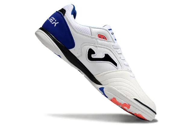 Joma Top-Plex White Blue Synthetic Upper Sneakers
