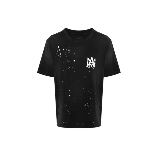 Amiri MA-1 Splatter Print Graphic T-Shirt