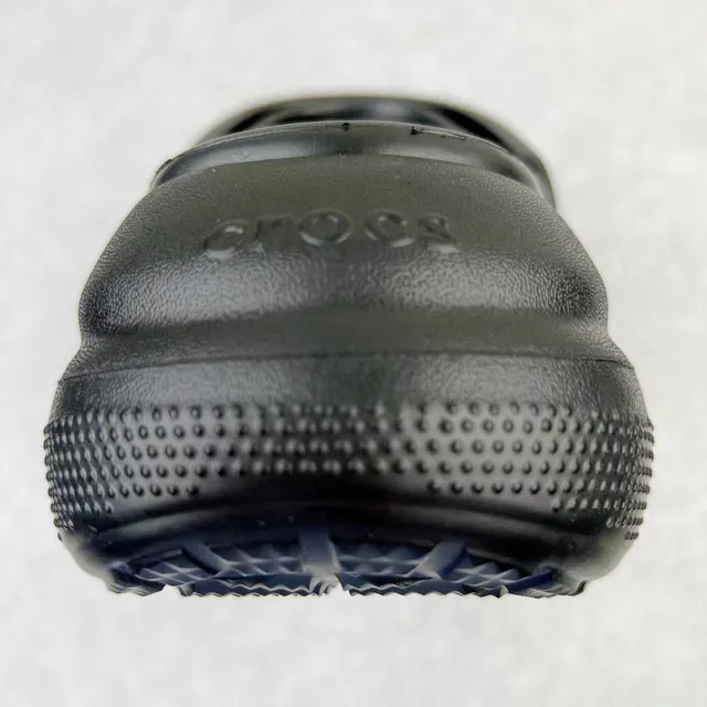 Crocs Echo Clog Black Platform Molded Foam Clog