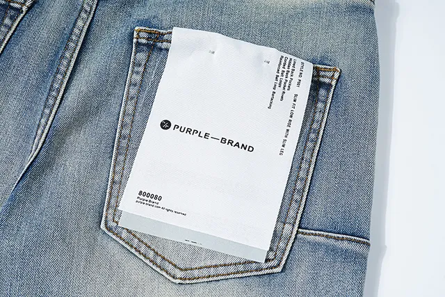 Purple Brand Distressed Paint-Splattered Tapered-Fit Mid-Rise Jeans