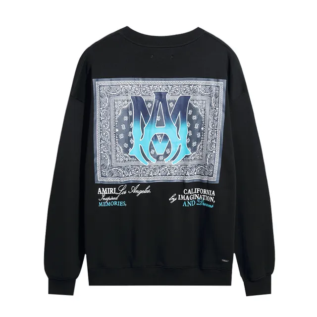 Amiri Graphic Print Crewneck Sweater