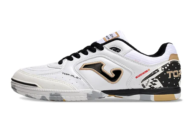 Joma Top-Plex White Blue Synthetic Upper Sneakers