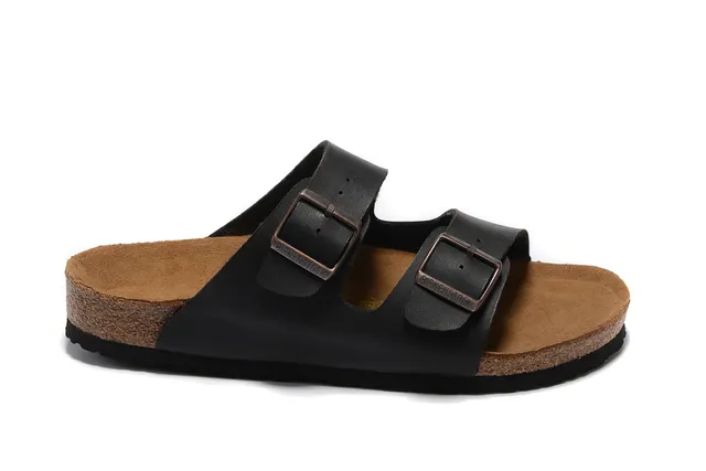 Birkenstock Arizona Black Two-Strap Casual Sandals
