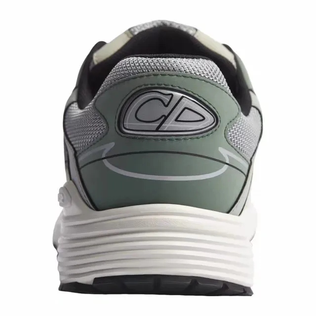 Dior B30 Sage Green and Cream Lifestyle Sneakers