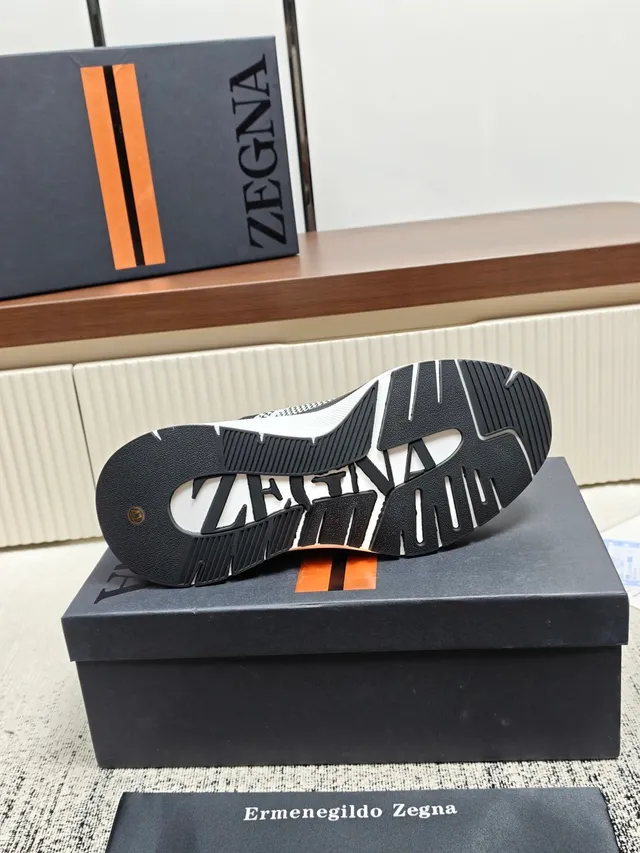 Zegna Knit Slip-On Lifestyle Sneakers