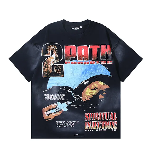 Hellstar Graphic Print Double-Sided T-Shirt