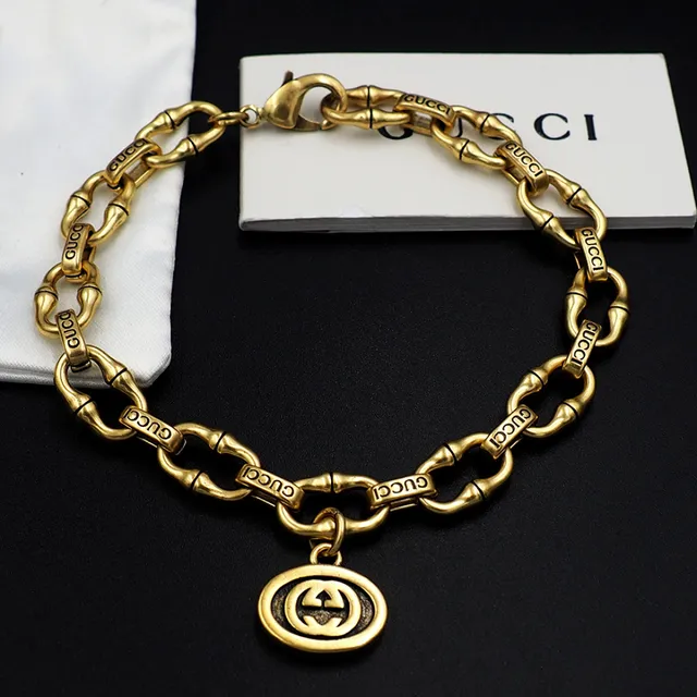 Gucci Ophidia Gold-Tone Bamboo Link Bracelet