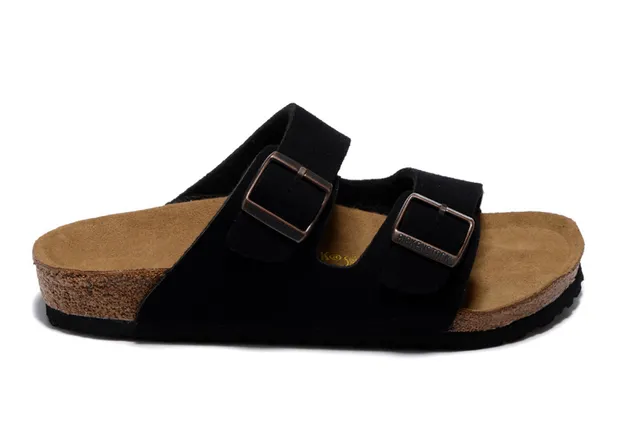 Birkenstock Arizona Black Two-Strap Casual Sandals