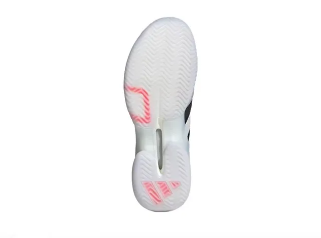 Adidas Black White Breathable Mesh Upper Three-Stripe Side Branding Sneakers