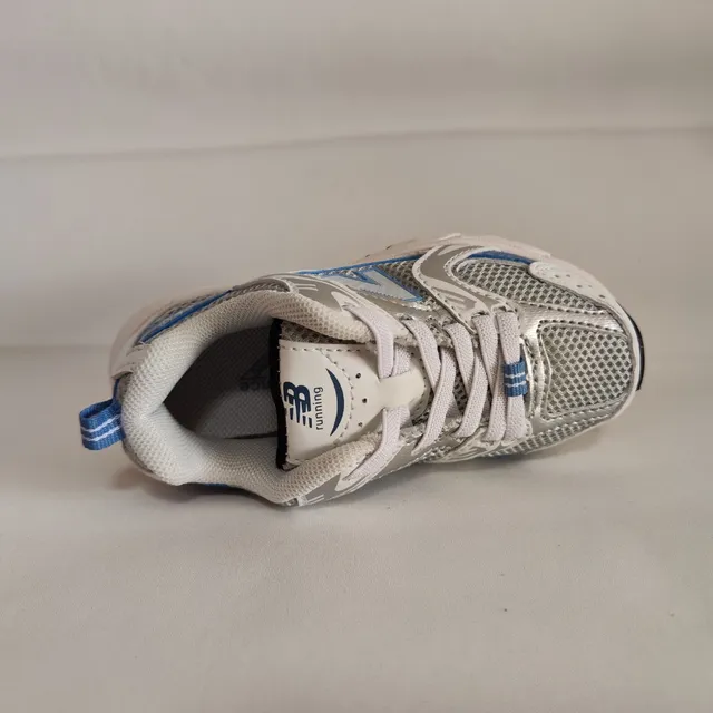 New Balance 9060 Beige Silver Chunky Sneakers