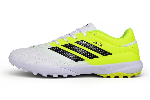 Adidas adizero Lightstrike Neon Yellow White Black Turf Soccer Shoes