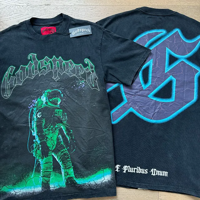 Godspeed Graphic-Print Oversized T-Shirt
