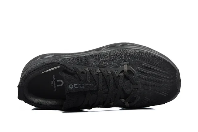 On Cloudmonster Black Running Shoes