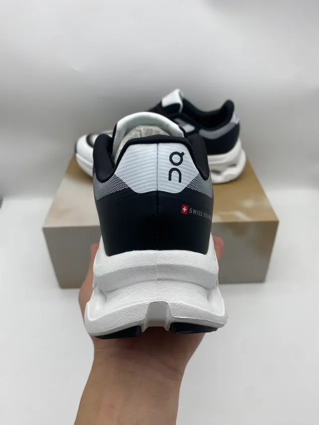 On Beige Gray Sculpted Open-Cell Midsole Mesh And Synthetic Overlay Upper Running Shoes