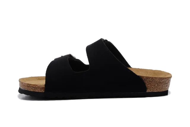 Birkenstock Arizona Black Two-Strap Casual Sandals