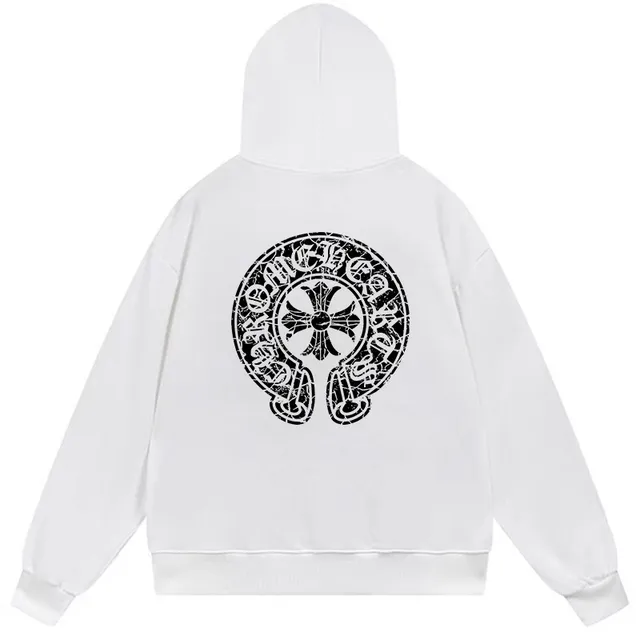 Chrome Hearts Cross Logo Black Zip-Up Hoodie