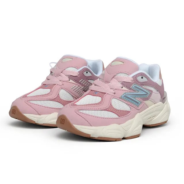 New Balance 9060 Pink Mauve Chunky Sneakers