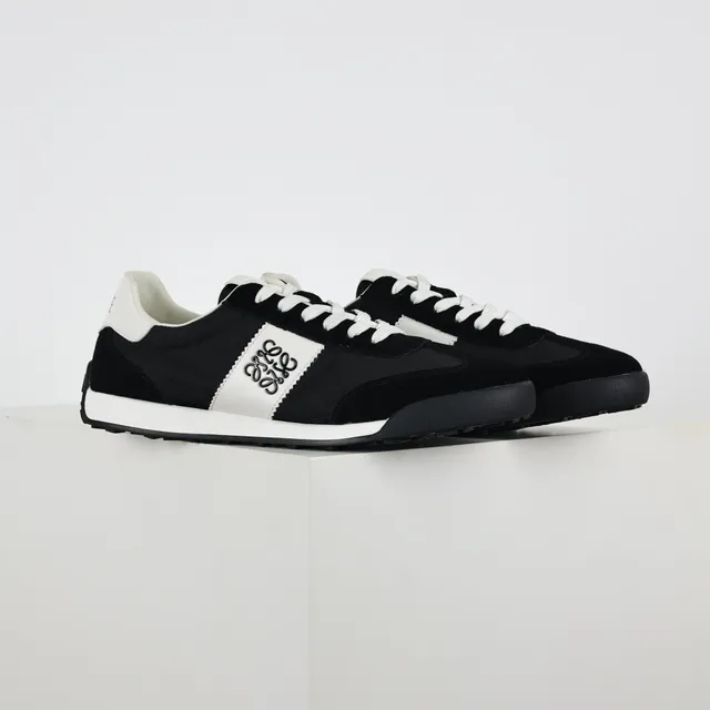 Loewe Flow Runner Black and White Lifestyle Sneakers