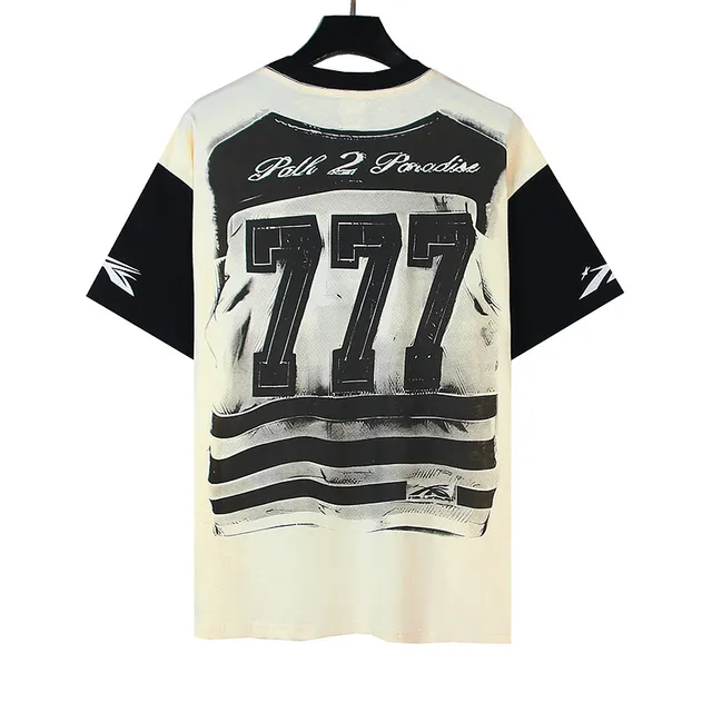 Hellstar Graphic Print Contrast-Sleeve Oversized T-Shirt