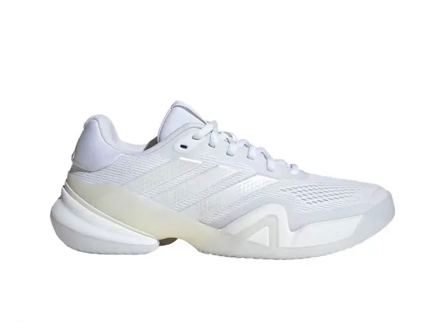 Adidas White Mesh Court Trainer Sneaker