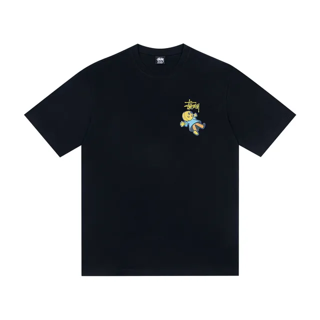 Stussy Graphic Print Crew Neck T-Shirt