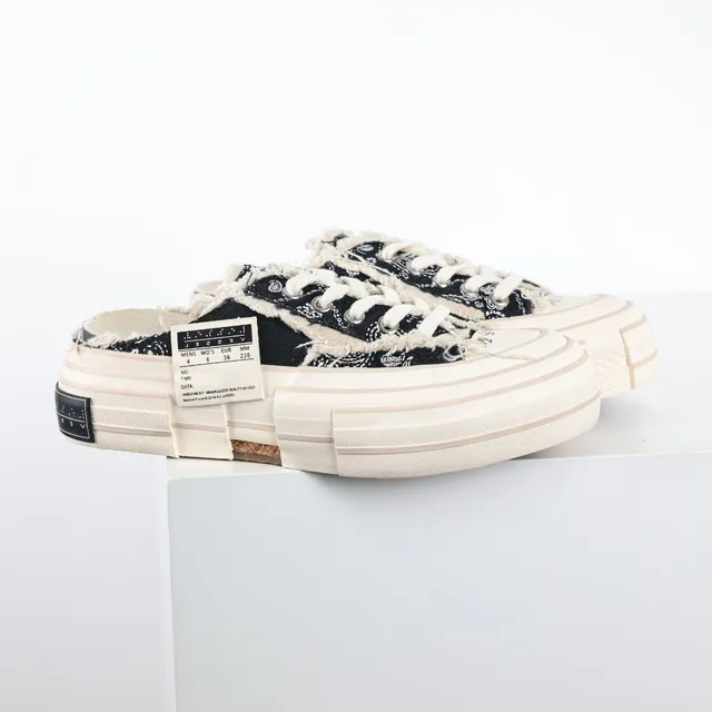 Converse Bandana-Print Platform Mule Sneaker
