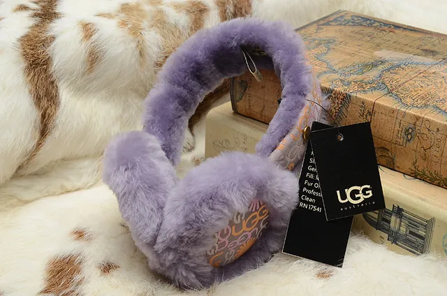 UGG Tasman Shearling Ear Warmers Multicolor Beanie