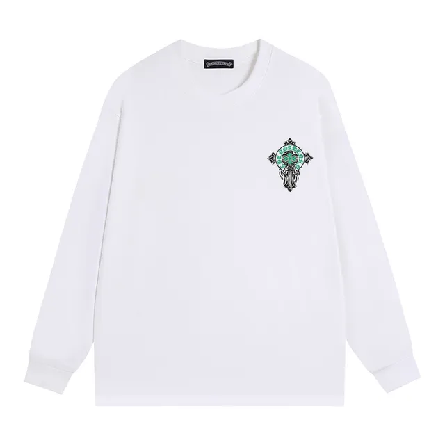 Chrome Hearts Cross Dagger Graphic Black Long-Sleeve T-Shirt