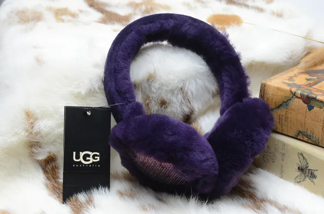 Black Brown Fur-Lined Mesh Interior Beanie