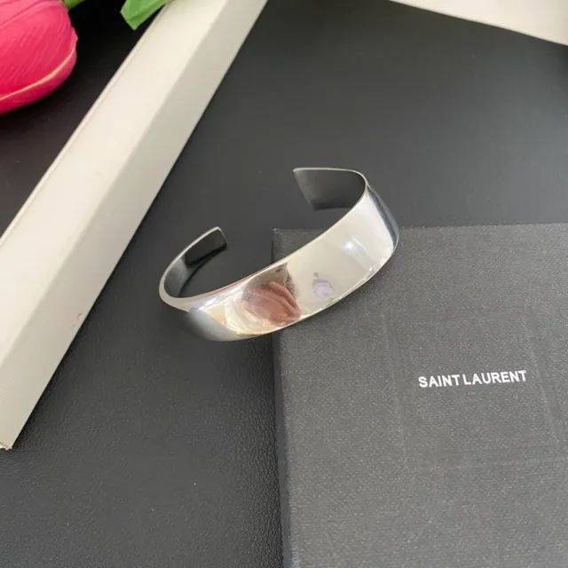 Gold and Silver Open Cuff Minimalist Bracelets