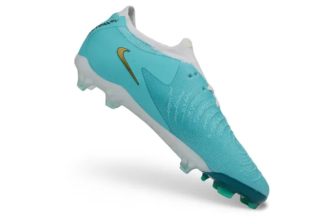 Nike Phantom GT Turquoise Gold Firm-Ground Soccer Shoes