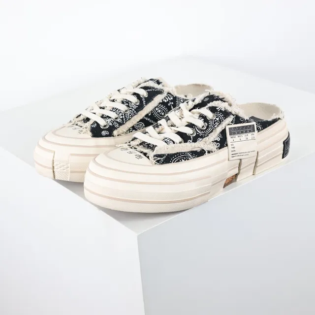 Converse Bandana-Print Platform Mule Sneaker